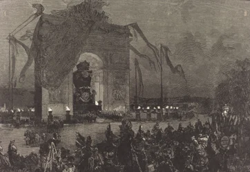 Funerali di Victor Hugo. La veglia