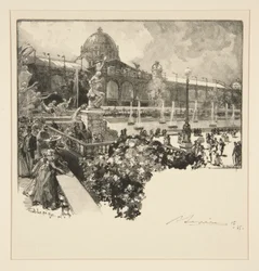 Il Palazzo delle Arti Liberali, Esterno