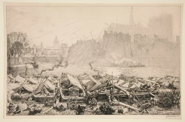 Le marché aux pommes (Parigi)