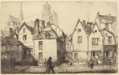 Vecchie case ad Amiens