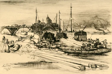 Quai De La Gare: Discarica Pubblica, 1908