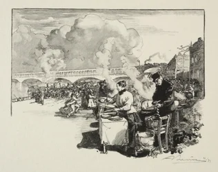 Imbarcadero delle barche-omnibus