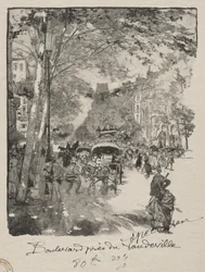 Il Boulevard vicino al Vaudeville