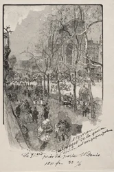 I Boulevard, vicino alla Porta St. Denis