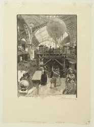 Palazzo delle arti liberali: interno