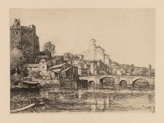 Auguste Lepère: Clisson Loire-Maritime, 1909