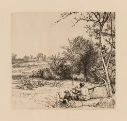 Auguste Lepère: Il melo rovesciato Picardie
