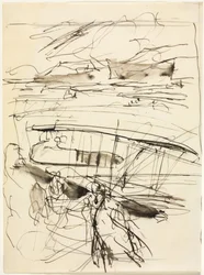 Aerei a riposo sul campo, 1914