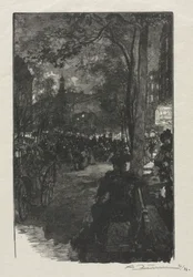 Boulevard Montmartre, sera