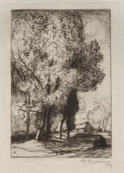 Bourrine nei Pioppi, 1911