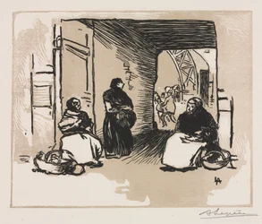 Venditori di pane, 1889