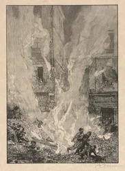 [Incendio in città]