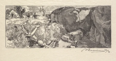 Foresta di Fontainebleau: La cava di arenaria