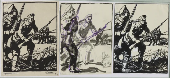 Fanteria russa, 1914