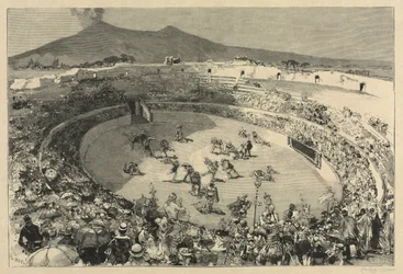 Italia. La festa di Pompei, Il circo dei gladiatori