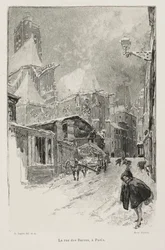 La Rue des Barres, Parigi