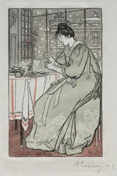 Almanacco di Parigi, 1897: Inverno