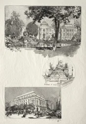 Rouen Illustré: Il Museo, Fontana St. Marie, Il Teatro delle Arti, 1896