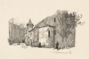 St. Julien le Vauvre, Vista esterna