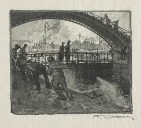 La chiusa del canale di San Martino