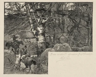 Una caccia al Monte Gérard