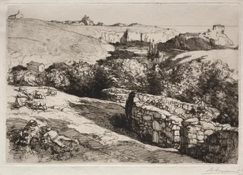 Vista del porto di La Meule, 1907