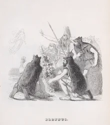 Brennus da Le opere complete di Béranger, 1836