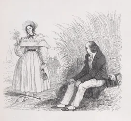 La figlia del popolo da Le opere complete di Béranger, 1836