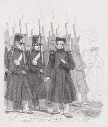 Il vecchio caporale da Le opere complete di Béranger, 1836