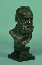 Testa ritratto di Victor Hugo (1802-85)