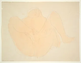 Nudo femminile reclinato