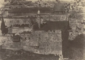 Gerusalemme. Recinto del Tempio. Moschea El-Aksa, angolo sud-ovest