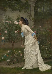 Donna e rose, 1879