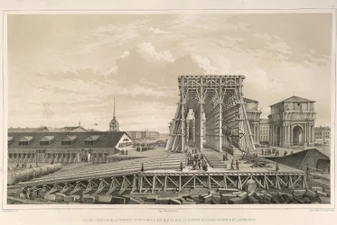 La prima colonna nella costruzione Da: La costruzione della Cattedrale di Sant