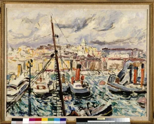 Rimorchiatori nel porto di Marsiglia