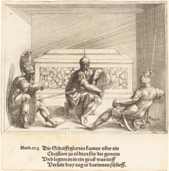 Cristo nel Sepolcro, 1548