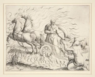 Elia sul carro di fuoco