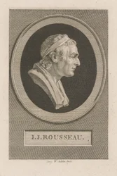 Ritratto di J. J. Rousseau