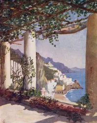 Amalfi dalla terrazza dell