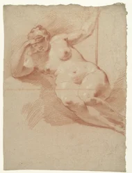 Nudo femminile reclinato