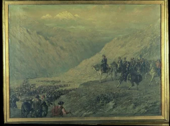 Il passaggio delle Ande nel 1817