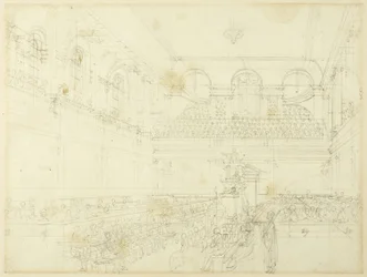 Studio per il Foundling Hospital, la cappella, da Microcosmo di Londra