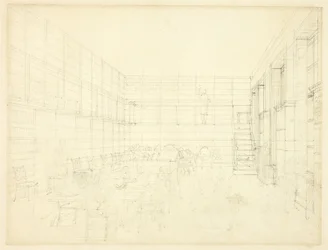 Studio per Royal Institution, Albemarle Street, da Microcosm of London