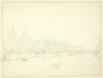 Studio per West India Docks, da Microcosm of London