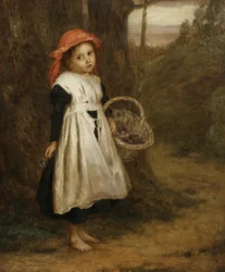 Un piccolo venditore di violette