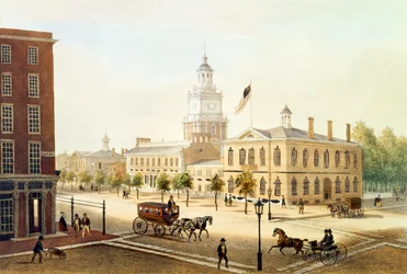 State House, Philadelphia, inciso da Deroy