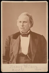 Ritratto di Henry Wilson 1812-1875
