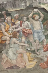 Il martirio di Santo Stefano (dettaglio)