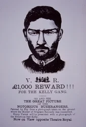 Manifesto della ricompensa di Ned Kelly