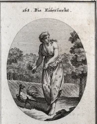 Allegoria della gelosia che tende l